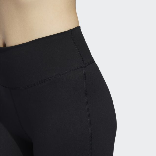 Negro Adidas Yoga Studio Leggings Acampanados
