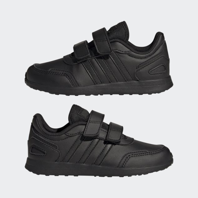 Adidas Vs Switch 3 Lifestyle Zapatillas Con Tiras De Velcro Negras