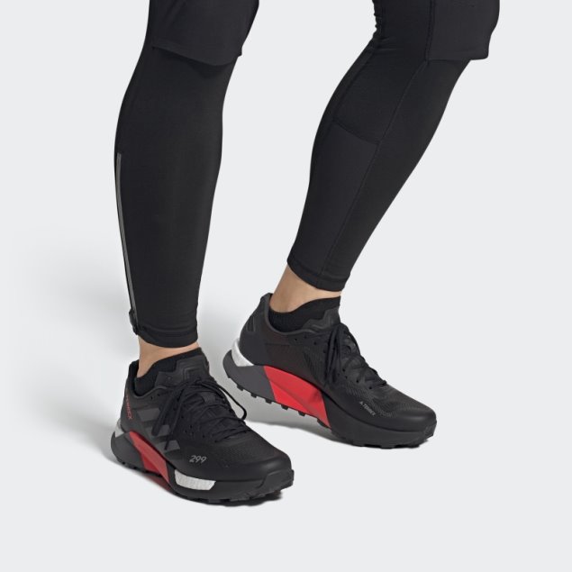 Zapatillas Terrex Agravic Ultra Trail Running Adidas Negras