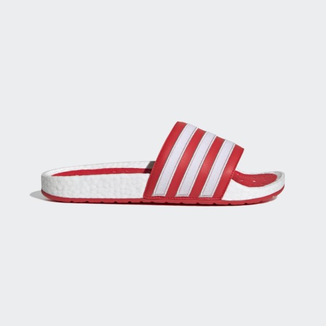 Chanclas Adidas Adilette Boost Blancas