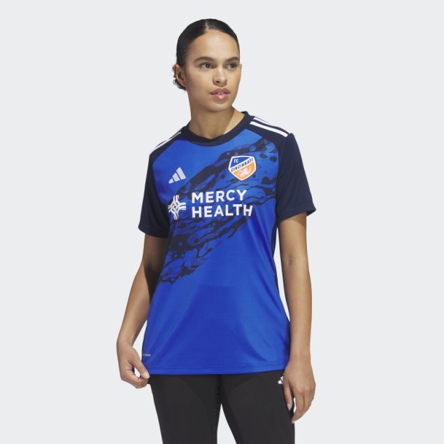 Camiseta Adidas Fc Cincinnati 23/24 Primera Equipación Azul