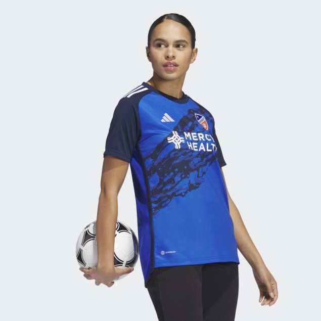 Camiseta Adidas Fc Cincinnati 23/24 Primera Equipación Azul