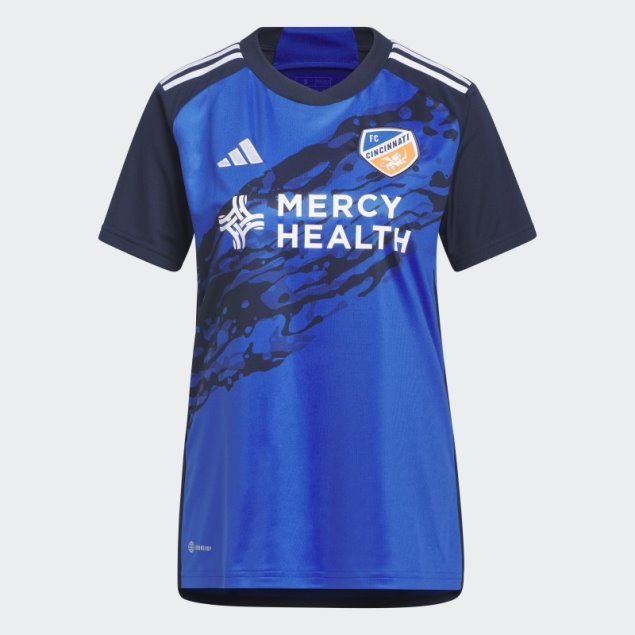 Camiseta Adidas Fc Cincinnati 23/24 Primera Equipación Azul