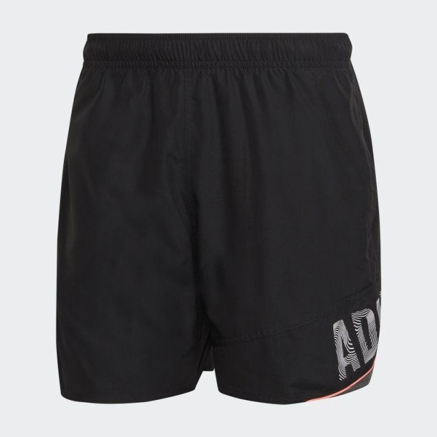 Shorts De Baño Texturizados Negro Adidas