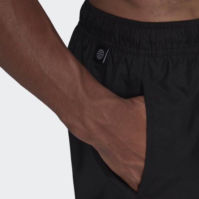 Shorts De Baño Texturizados Negro Adidas