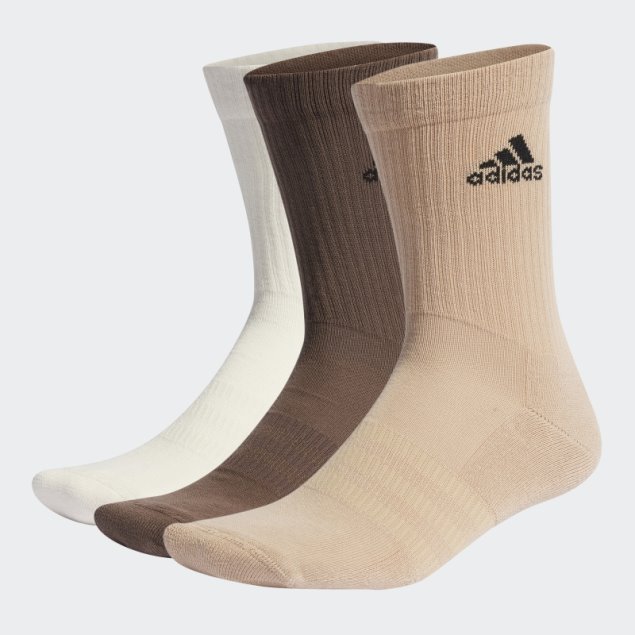 Calcetines Adidas Acolchados 3 Pares Beige