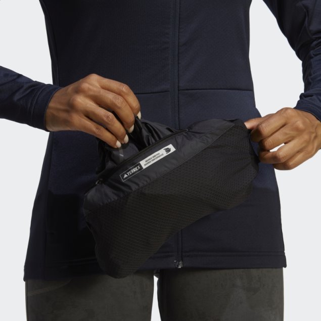 Cortavientos Adidas Terrex Negro