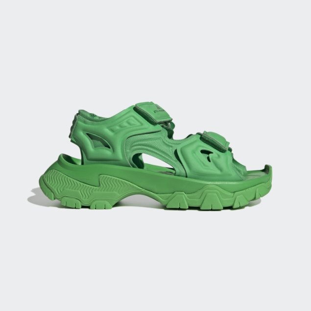 Adidas By Stella Mccartney Hika Sandalias Al Aire Libre Rico Moda Verde
