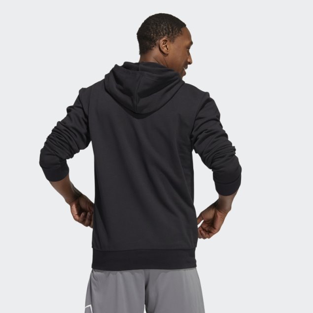 Sudadera Con Capucha De Baloncesto Adidas Black Legends