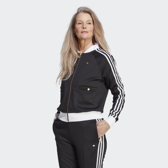 Chamarra Negra Adidas Sst