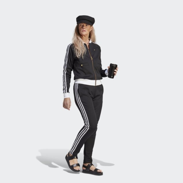 Chamarra Negra Adidas Sst