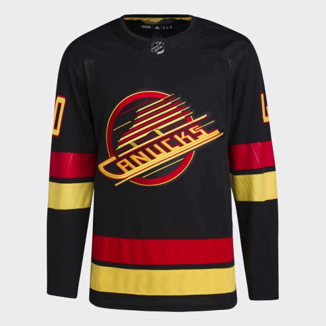 Camiseta Negra Canucks Pettersson Tercera Autentica Adidas