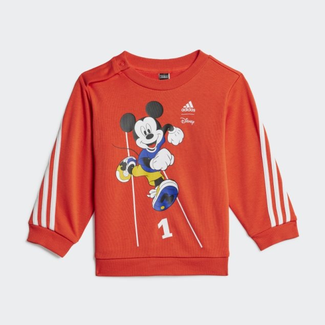Adidas X Disney Mickey Mouse Jogger Moda Rojo