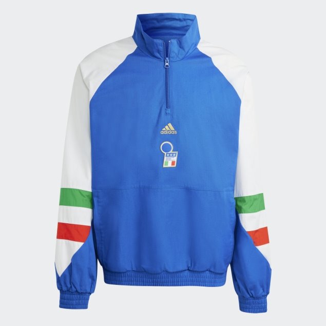 Camiseta Adidas Azul Real Icono De Italia