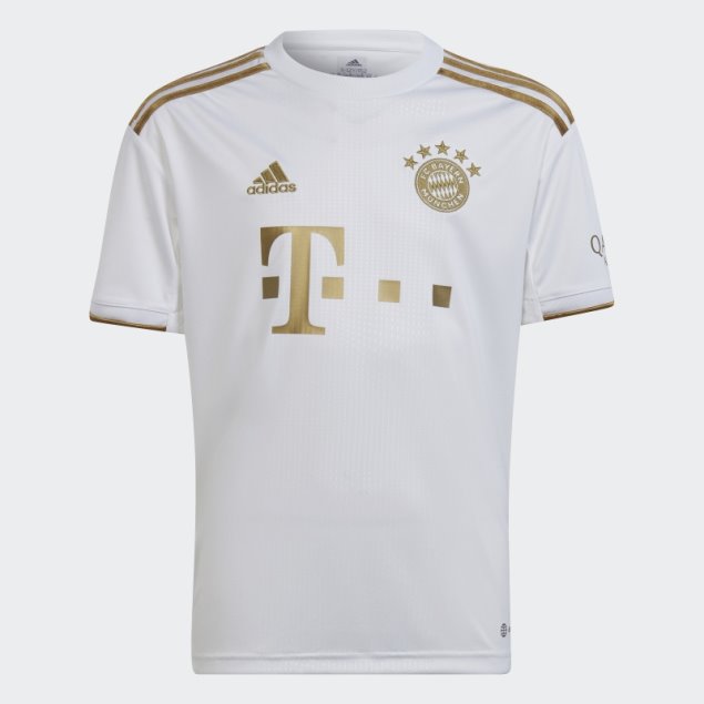Adidas Fc Bayern 22/23 Segunda Camiseta Oscuro Fútbol Oro Moda