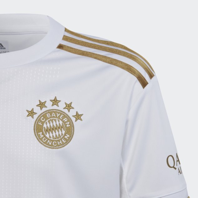 Adidas Camiseta Fc Bayern 22/23 Segunda Equipación Blanco