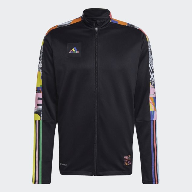Sudadera Tiro Pride Adidas Negra