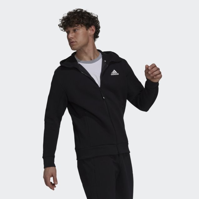 Adidas Z.n.e. Ropa Deportiva Con Capucha Moda Negra