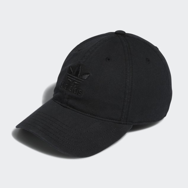 Adidas Gorra Holgada Con Tira Trasera En Negro