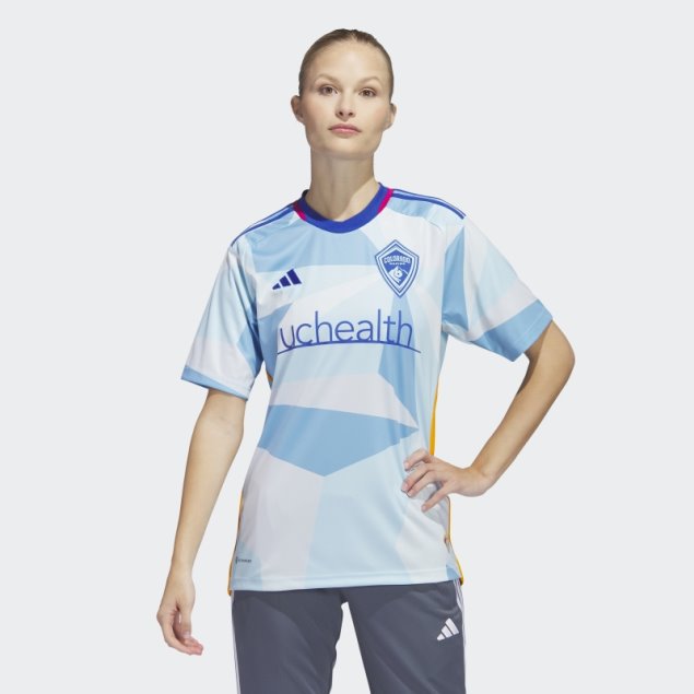 Camiseta Adidas Azul Colorado Rapids 23/24 Segunda Equipación