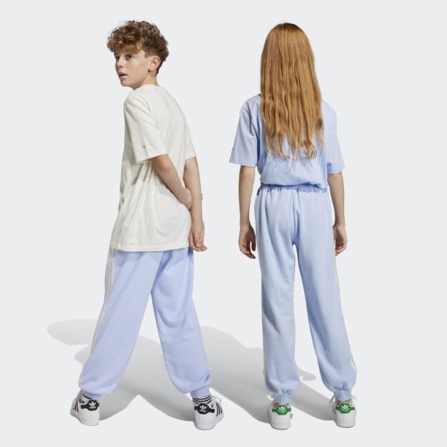 Pantalones De Chándal Con Estampado Gráfico Azul Amanecer De Adidas