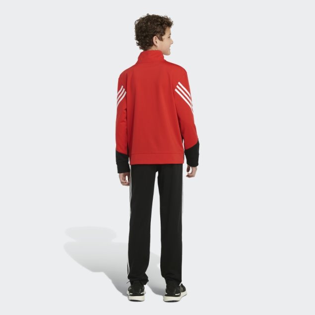Chaqueta De Punto Atrevida Adidas Roja