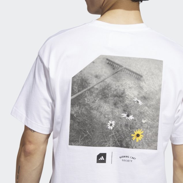 Camiseta Blanca Adicross Drop Dos (género Neutral) Adidas