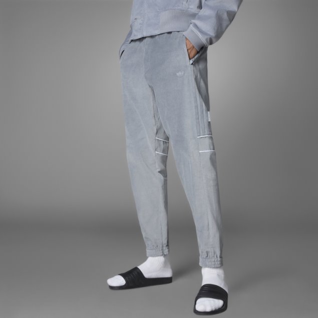 Pantalones Adidas Versión Azul Challenger Gris