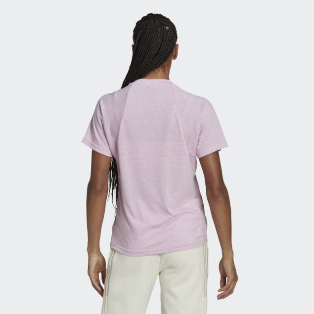 Camiseta Adidas Future Icons Winners 3.0 Lilac Mel Caliente