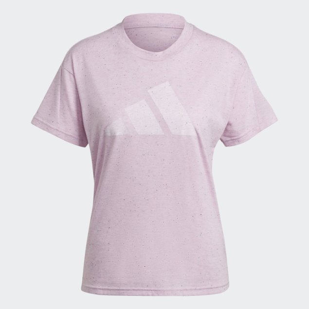 Camiseta Adidas Future Icons Winners 3.0 Lilac Mel Caliente