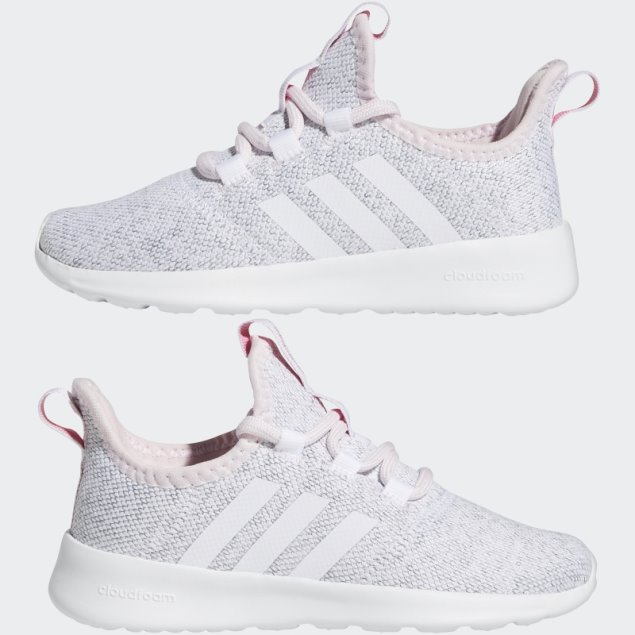 Blanco Cloudfoam Pure Lifestyle Zapatillas Sin Cordones Adidas