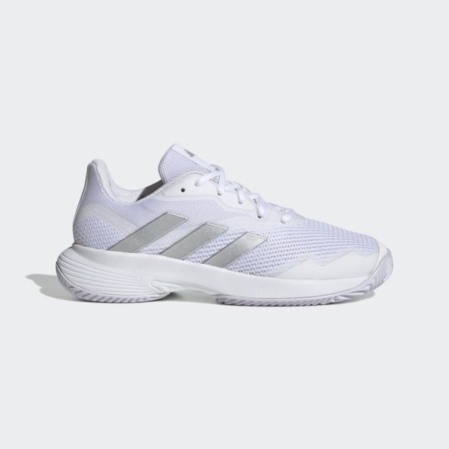 Zapatillas Adidas Courtjam Control Tenis Plata
