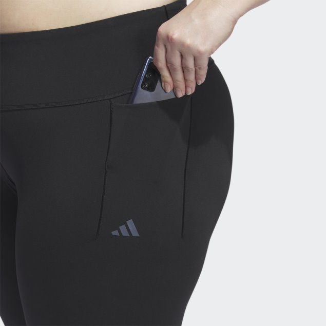 Leggings De Entrenamiento Optime Luxe 7/8 Negro Adidas