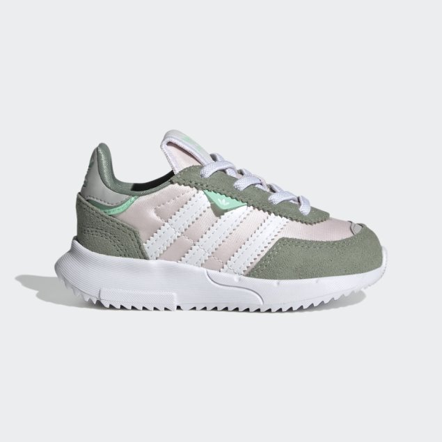 Zapatillas Adidas Retropy F2 Plata Verde