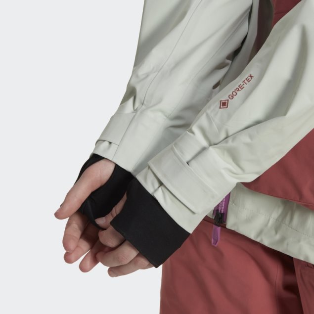 Adidas Terrex Myshelter Chaqueta De Nieve De 3 Capas Gore Tex Roja