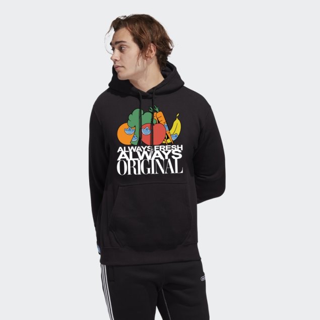Adidas Originals Sudadera Con Capucha Siempre Fresca Negra