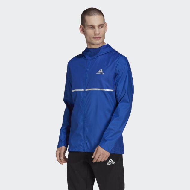 Chaqueta Adidas Own The Run Azul Real