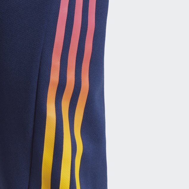 Joggers De Entrenamiento Con 3 Rayas De Iconos De Tren Azul Oscuro De Adidas