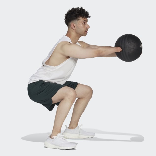 Design 4 Pantalones Cortos De Entrenamiento Heat.rdy Hiit Adidas Verde