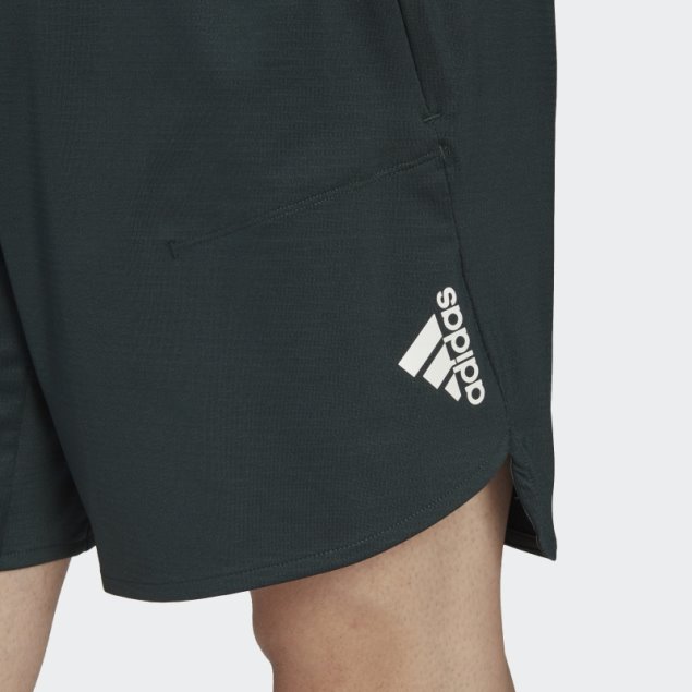 Design 4 Pantalones Cortos De Entrenamiento Heat.rdy Hiit Adidas Verde
