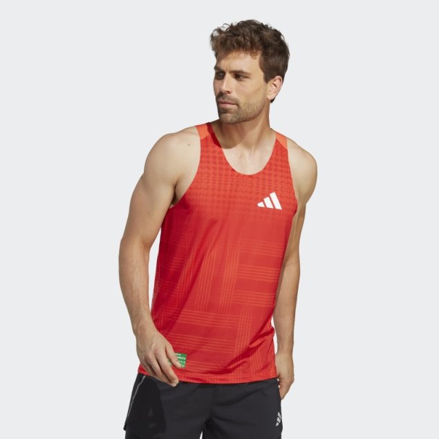 Camiseta Naranja Adidas Adizero Rhonex Kipruto Signature