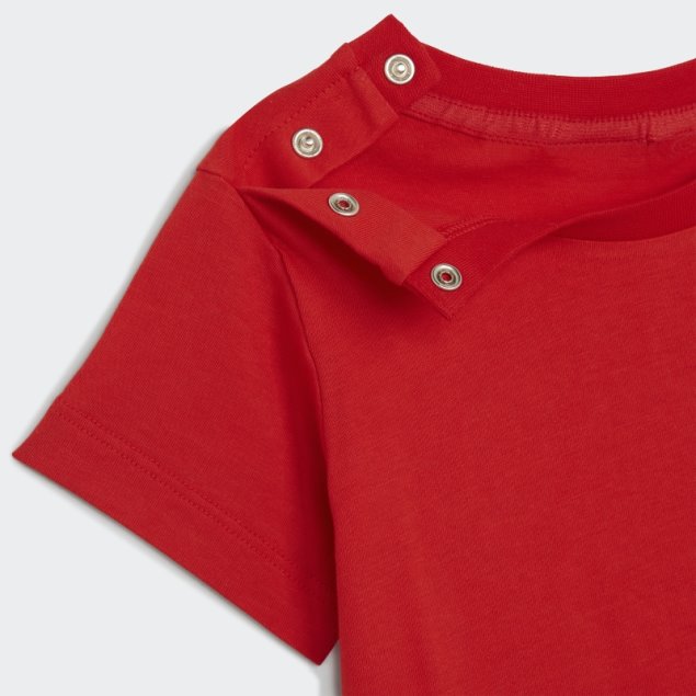 Camiseta Adidas Disney Mickey Y Amigos Roja