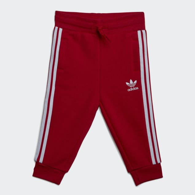 Conjunto Sudadera Crew Adidas Escarlata