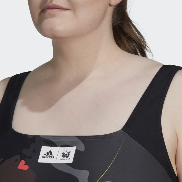 Thebe Magugu Traje De Baño (talla Grande) Carbono Adidas