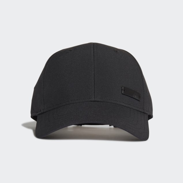 Gorra De Béisbol Ligera Con Insignia De Metal Negro Adidas