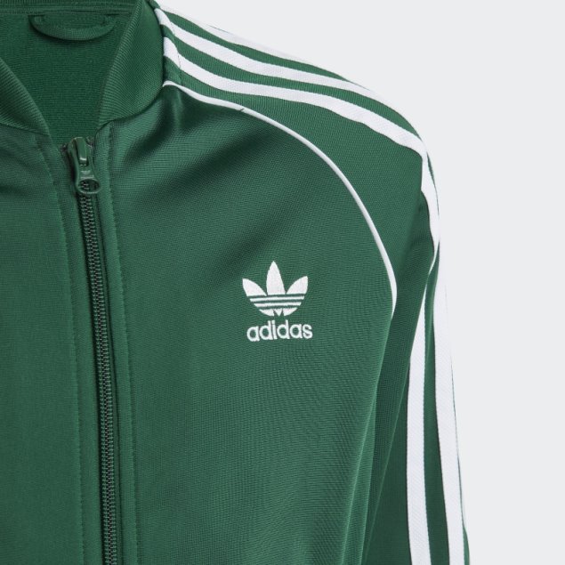 Chaqueta Adidas Adicolor Sst Verde Oscuro