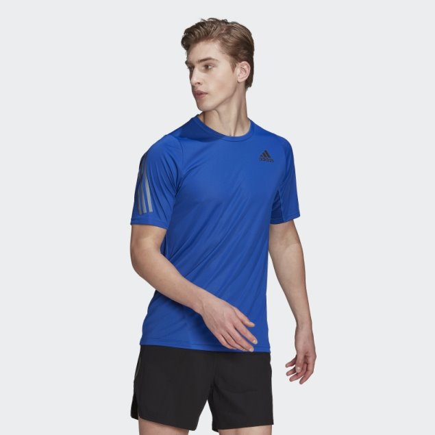 Camiseta Run Icon Azul Royal Adidas