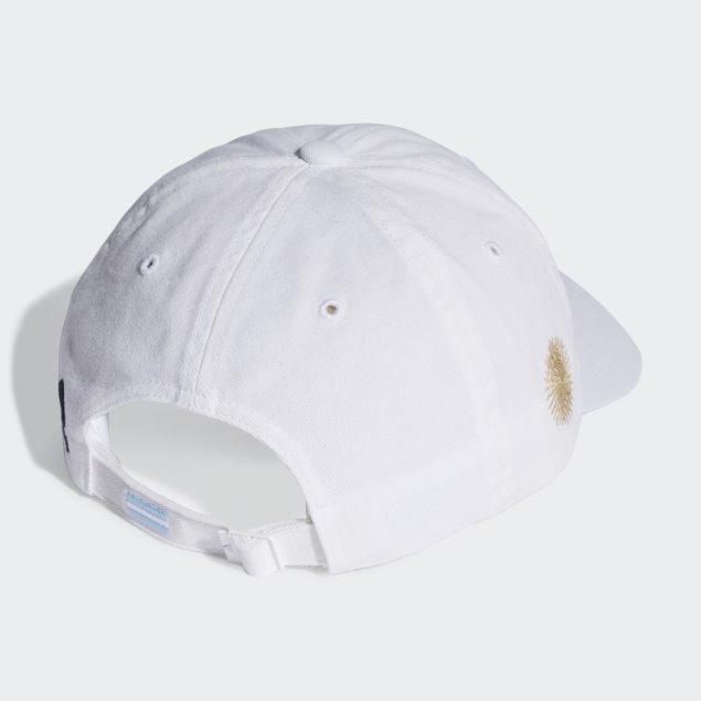 Gorra Argentina Papa Adidas Blanca
