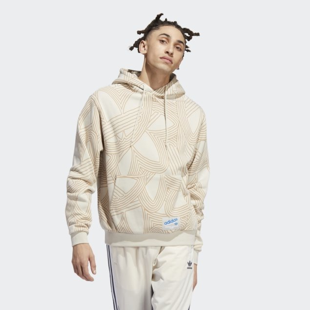 Sudadera Con Capucha Y Estampado Integral Del Athletic Club Original De Aluminio Adidas