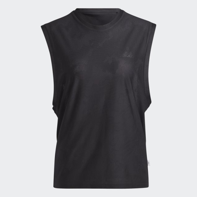 Camiseta De Tirantes De Running Made To Be Remade Negra Adidas